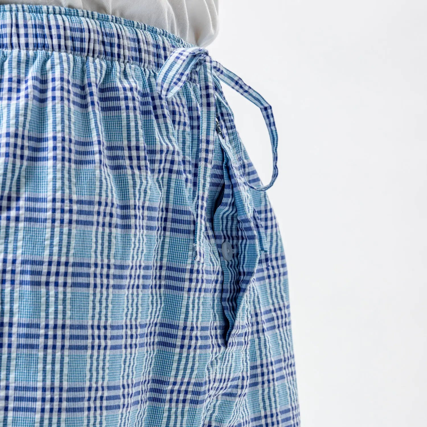 Brooks Brothers ブルックス ブラザーズ 6分丈パンツ 25SサッカーチェックC - ルームウェア RENOWNINX ONLINE SHOP