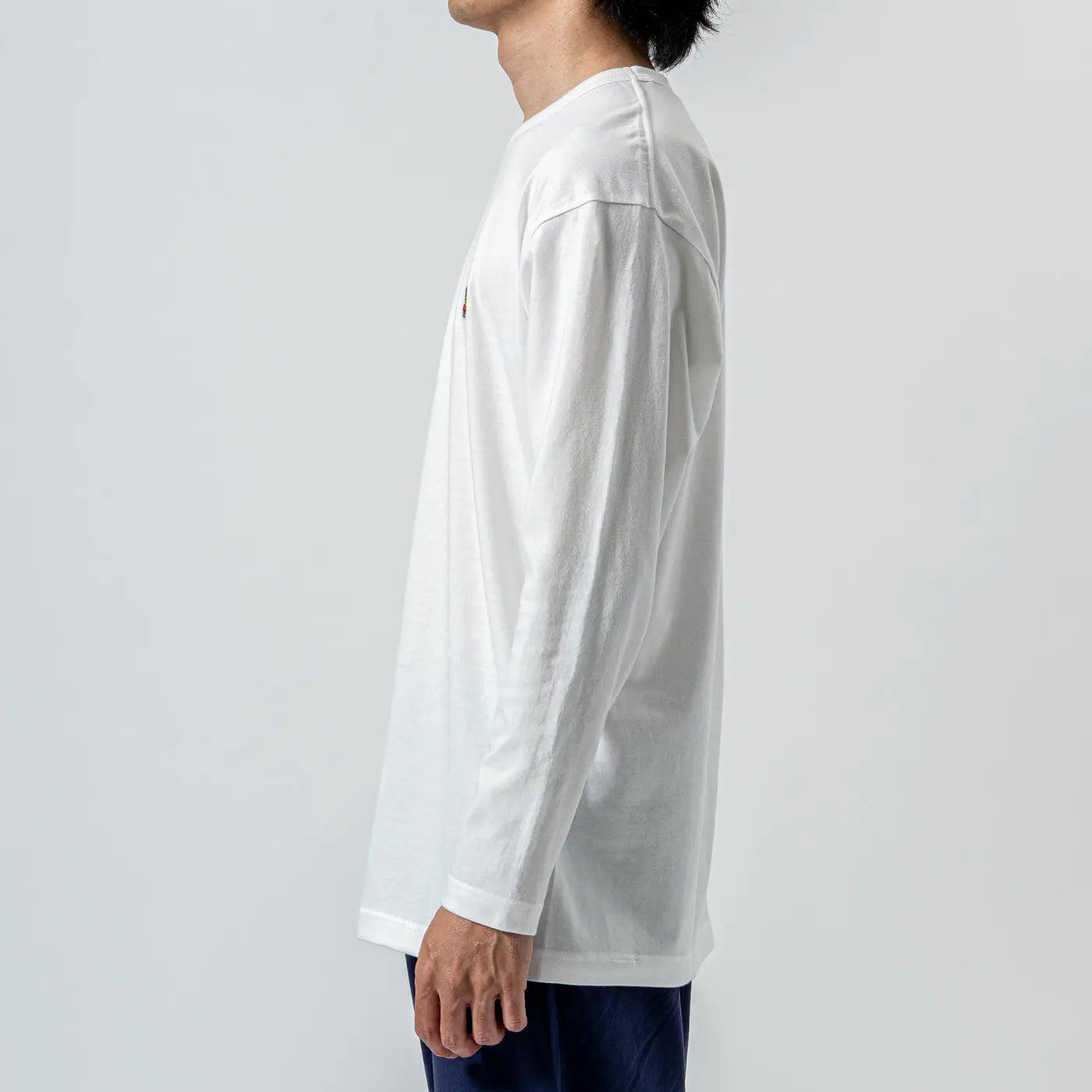 MACKINTOSH PHILOSOPHY マッキントッシュ フィロソフィー 長袖丸首Tシャツ 甘撚天竺 バッキンガムベアワッペン - トップス RENOWNINX ONLINE SHOP