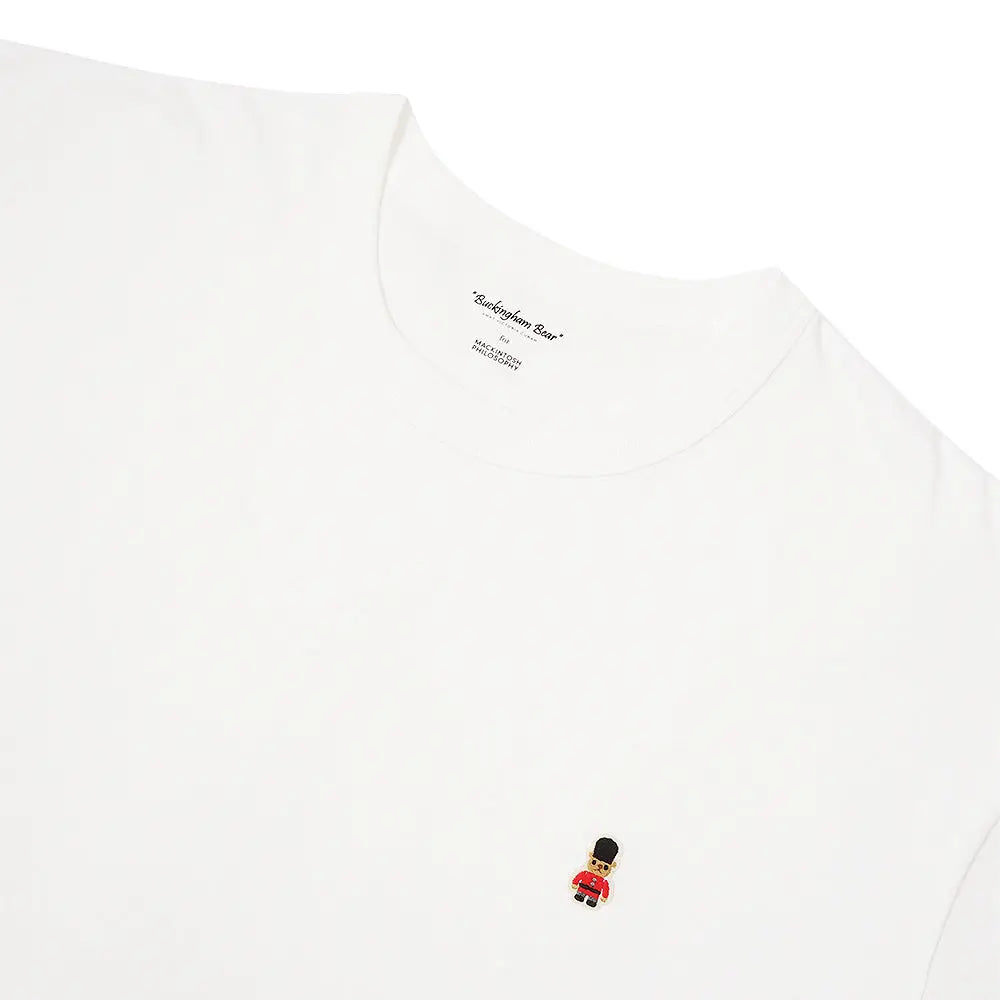 MACKINTOSH PHILOSOPHY マッキントッシュ フィロソフィー 半袖丸首Tシャツ 甘撚天竺 バッキンガムベアワッペン - トップス RENOWNINX ONLINE SHOP