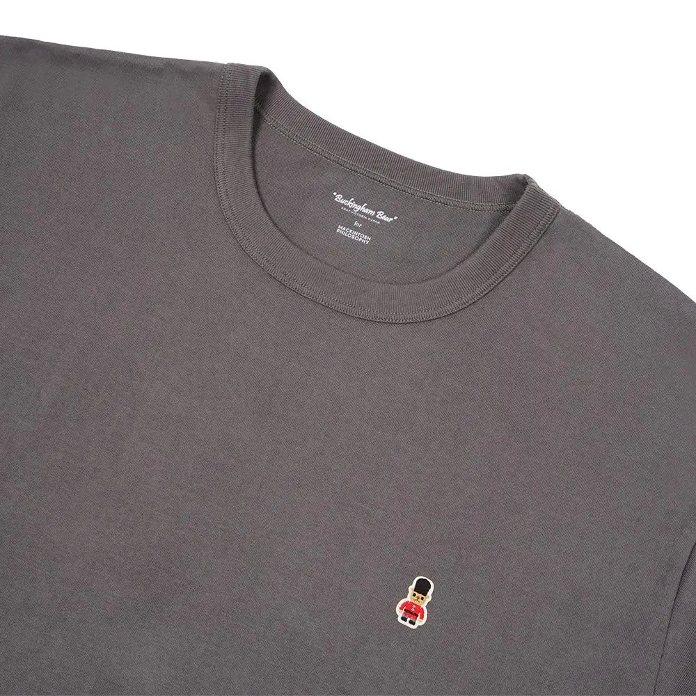 MACKINTOSH PHILOSOPHY マッキントッシュ フィロソフィー 半袖丸首Tシャツ 甘撚天竺 バッキンガムベアワッペン - トップス RENOWNINX ONLINE SHOP
