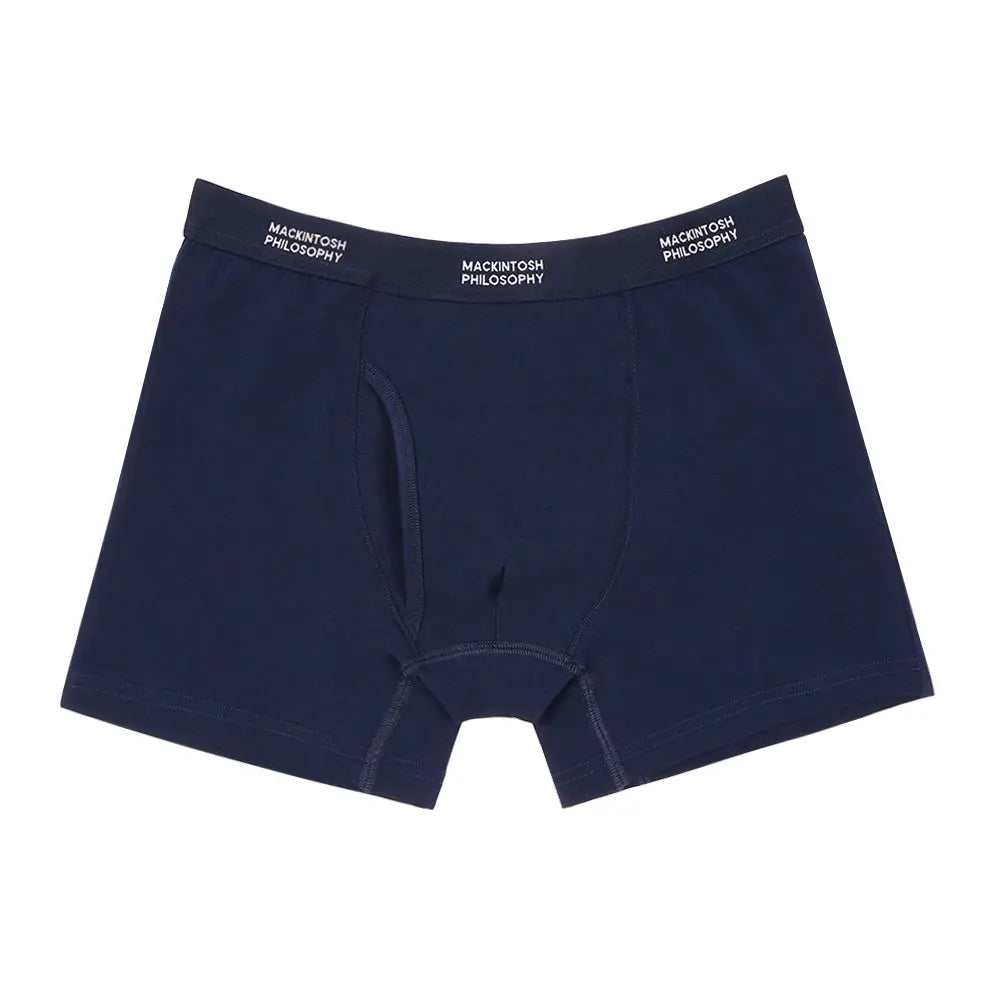 MACKINTOSH PHILOSOPHY マッキントッシュ フィロソフィー ライトガード 無地ボクサー - パンツ Navy / LL RENOWNINX ONLINE SHOP