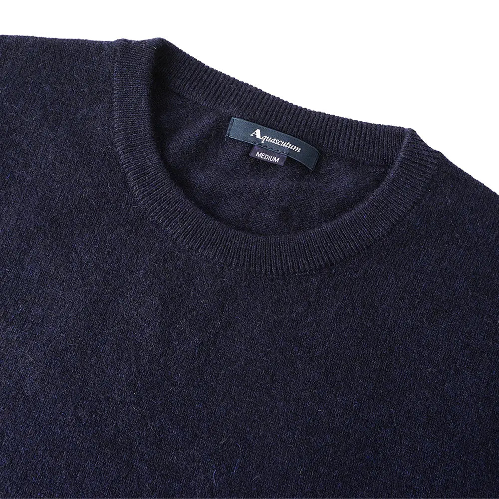 Aquascutum アクアスキュータム カシミヤ100% クルーネック - ルームウェア RENOWNINX ONLINE SHOP