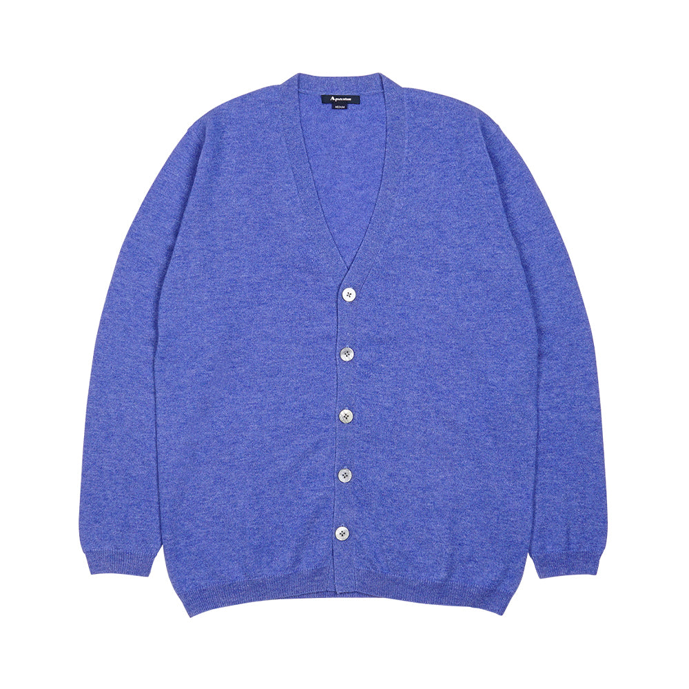 Aquascutum アクアスキュータム カシミヤ100% カーディガン - ルームウェア Blue / L RENOWNINX ONLINE SHOP