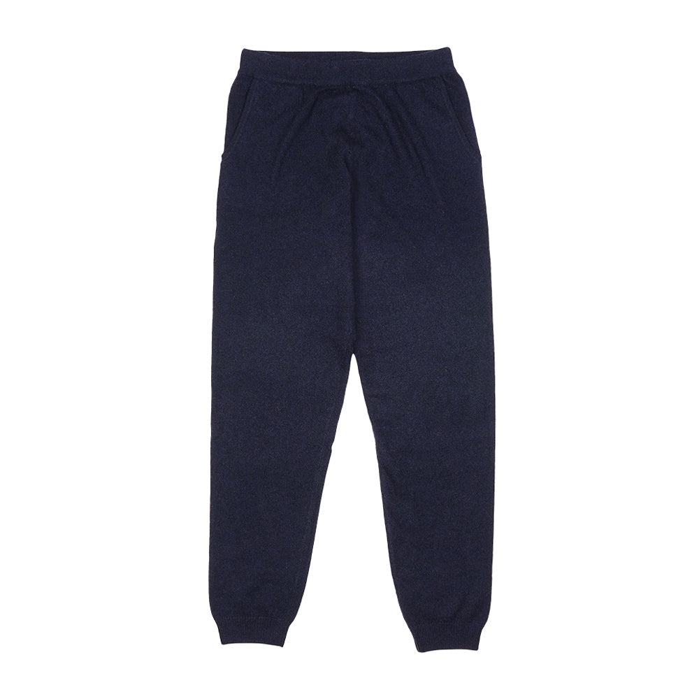 Aquascutum アクアスキュータム カシミヤ100% イージーパンツ - ルームウェア Navy / L RENOWNINX ONLINE SHOP