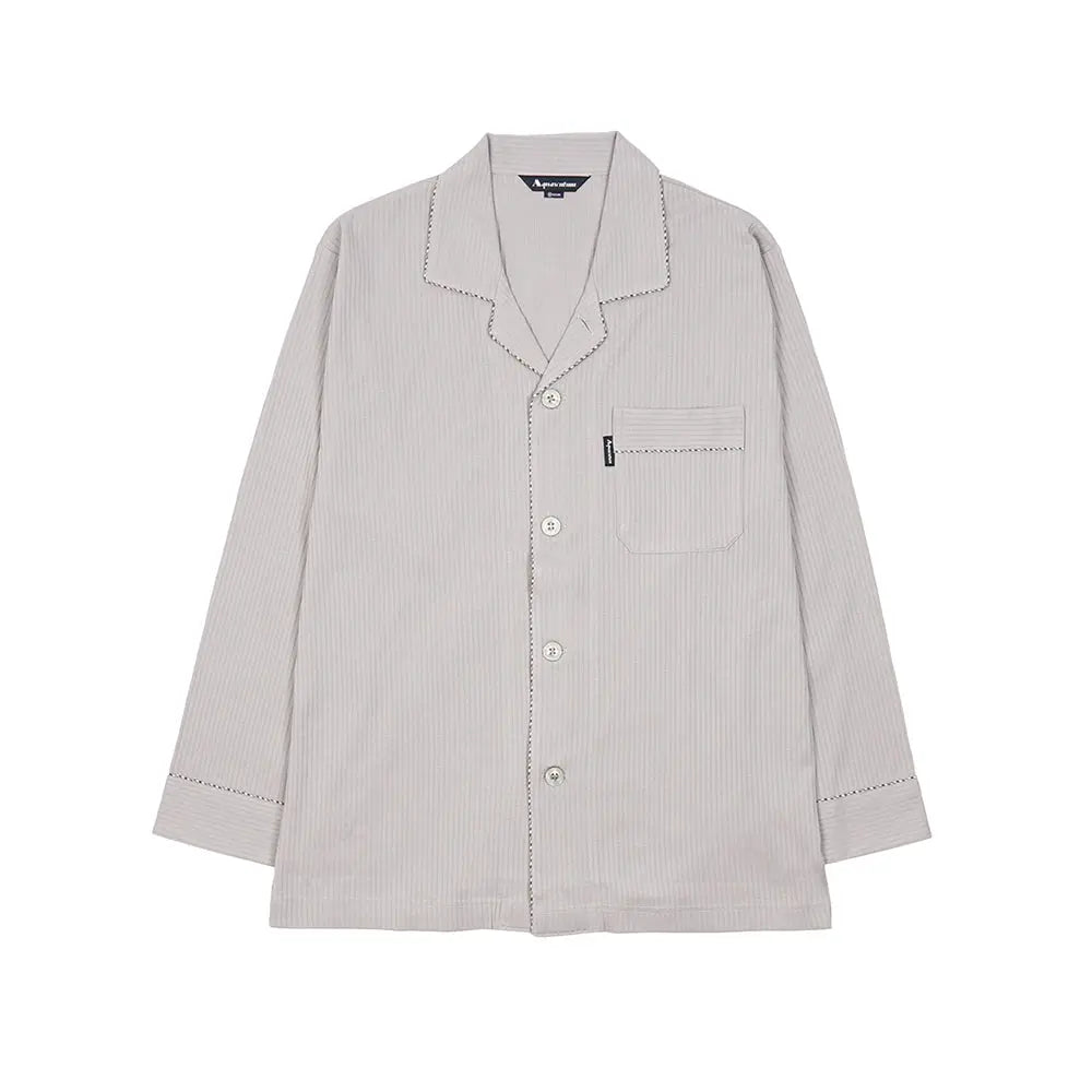 Aquascutum アクアスキュータム パジャマ 針抜きスムース無地 - パジャマ RENOWNINX ONLINE SHOP