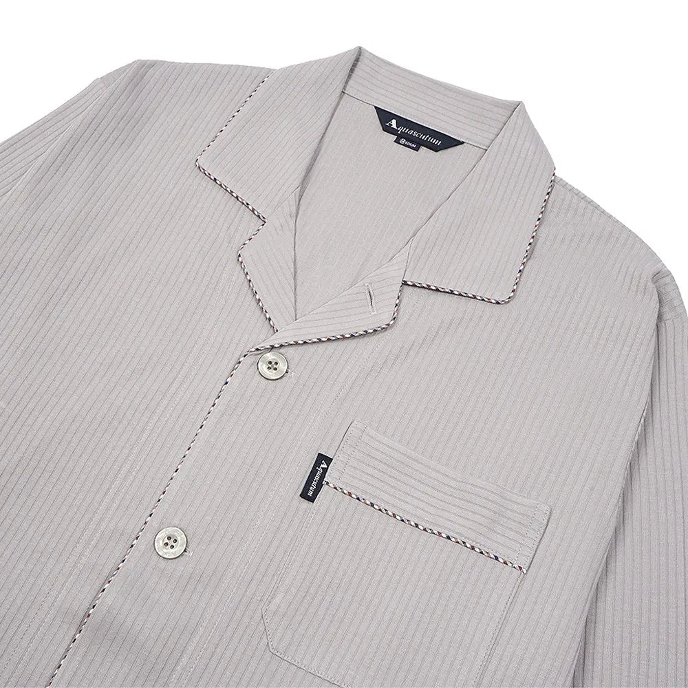 Aquascutum アクアスキュータム パジャマ 針抜きスムース無地 - パジャマ RENOWNINX ONLINE SHOP