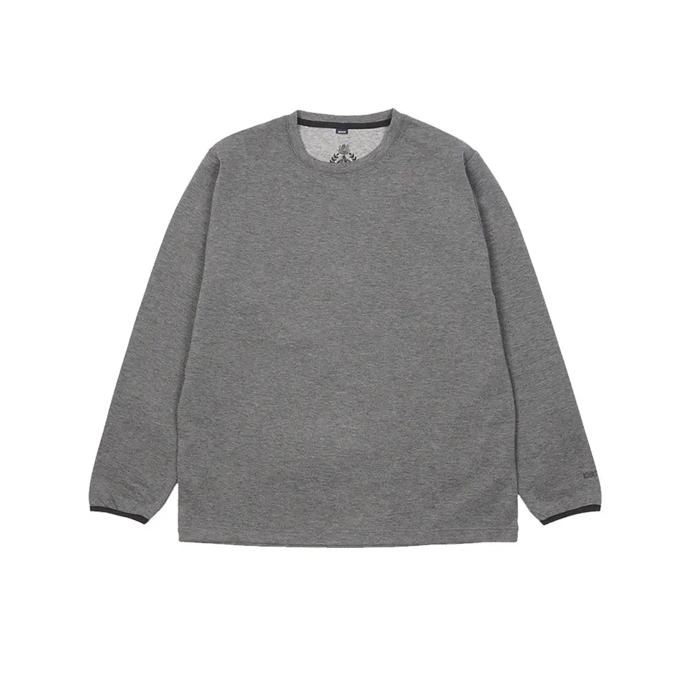 Aquascutum アクアスキュータム TR/Cカードボード無地クルー - ルームウェア Gray / L RENOWNINX ONLINE SHOP
