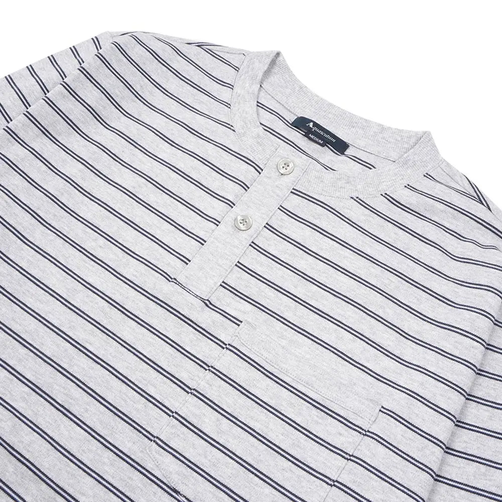 Aquascutum アクアスキュータム バイオスムースミニボーダーヘンリー - ルームウェア RENOWNINX ONLINE SHOP