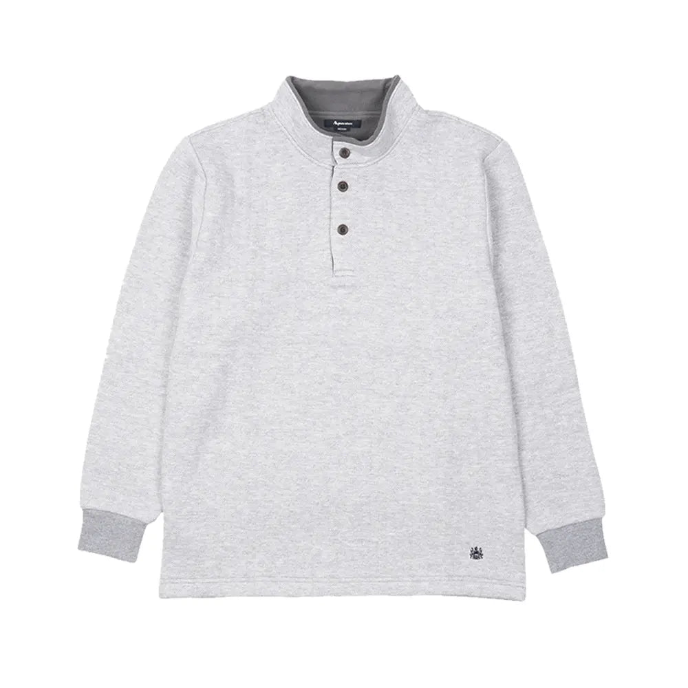 Aquascutum アクアスキュータム キルトジャカードバーズアイ ハイネック - ルームウェア Gray / LL RENOWNINX ONLINE SHOP