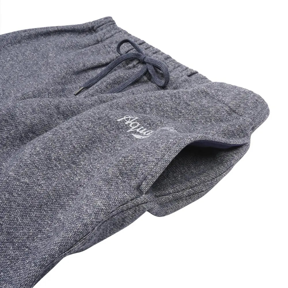 Aquascutum アクアスキュータム 綿100% 杢裏毛裏起毛 イージーパンツ リブ付き - ルームウェア RENOWNINX ONLINE SHOP