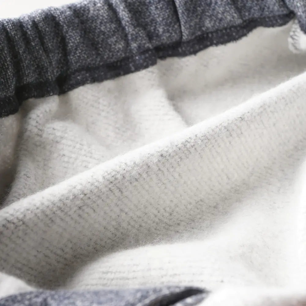 Aquascutum アクアスキュータム 綿100% 杢裏毛裏起毛 イージーパンツ リブ付き - ルームウェア RENOWNINX ONLINE SHOP