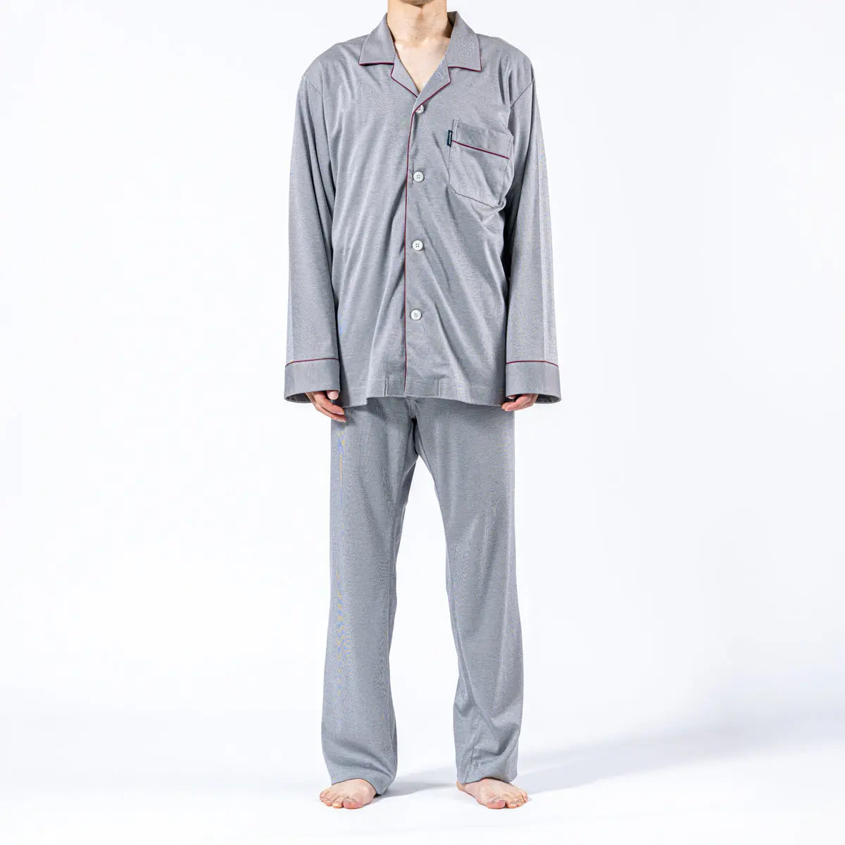 Aquascutum アクアスキュータム パジャマ 超長綿スムースコードレーン - パジャマ RENOWNINX ONLINE SHOP