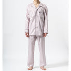 Aquascutum アクアスキュータム パジャマ サテンストライプ&無地 - パジャマ  RENOWNINX ONLINE SHOP