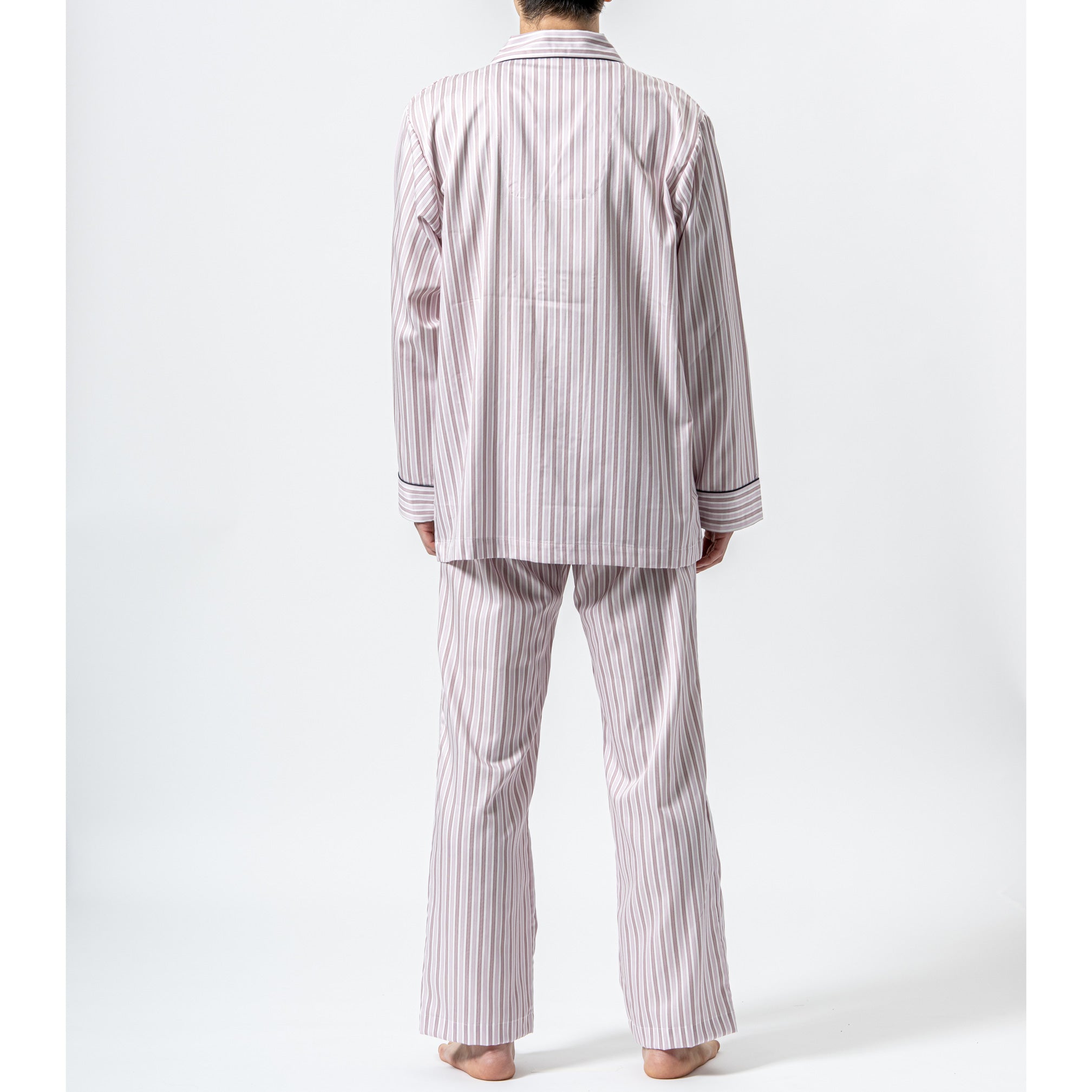Aquascutum アクアスキュータム パジャマ サテンストライプ&無地 - パジャマ  RENOWNINX ONLINE SHOP