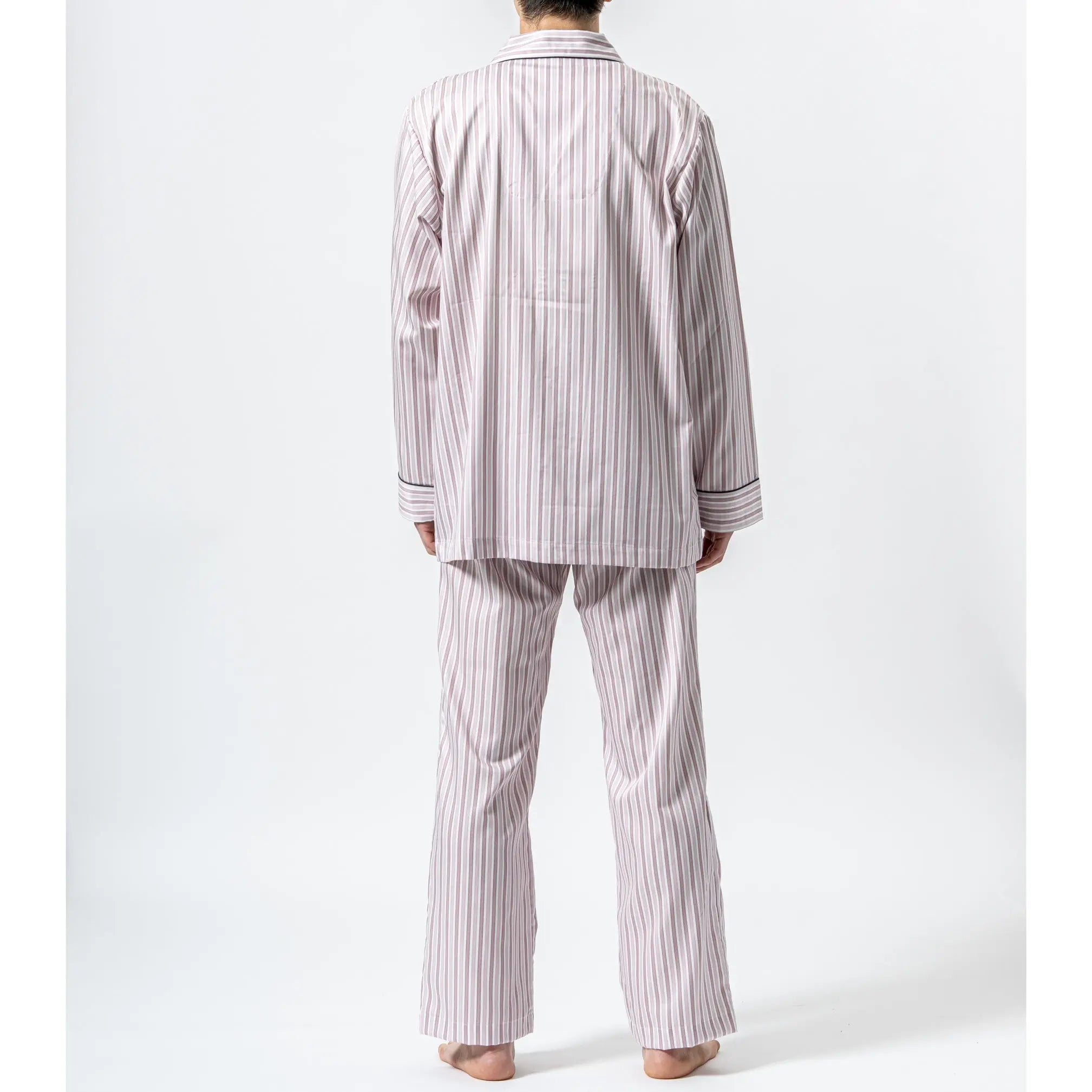 Aquascutum アクアスキュータム パジャマ サテンストライプ&無地 - パジャマ RENOWNINX ONLINE SHOP