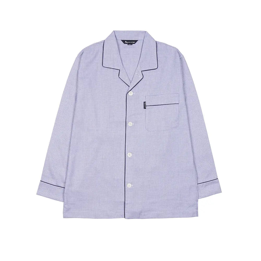 Aquascutum アクアスキュータム パジャマ ツイル無地調 - パジャマ RENOWNINX ONLINE SHOP