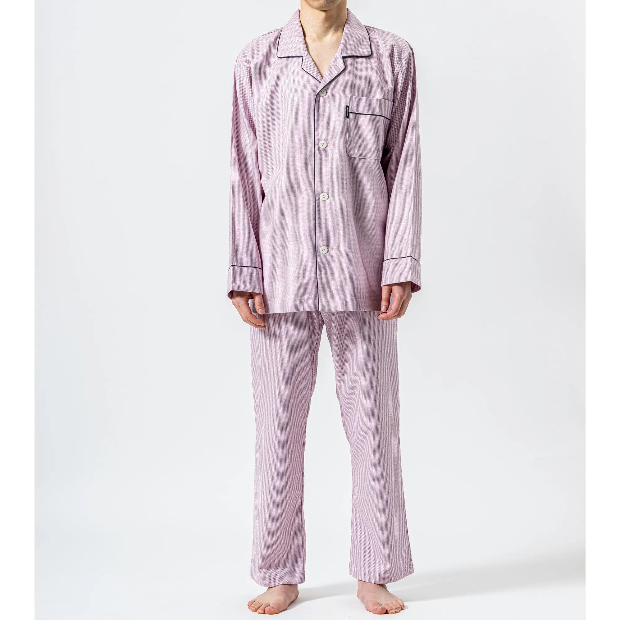 Aquascutum アクアスキュータム パジャマ ツイル無地調 - パジャマ RENOWNINX ONLINE SHOP