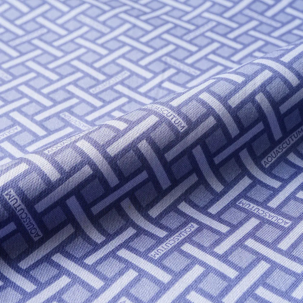 Aquascutum アクアスキュータム パジャマ 超長綿サテンプリントジオメトリック - パジャマ RENOWNINX ONLINE SHOP