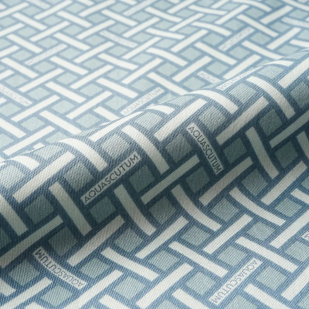 Aquascutum アクアスキュータム パジャマ 超長綿サテンプリントジオメトリック - パジャマ RENOWNINX ONLINE SHOP