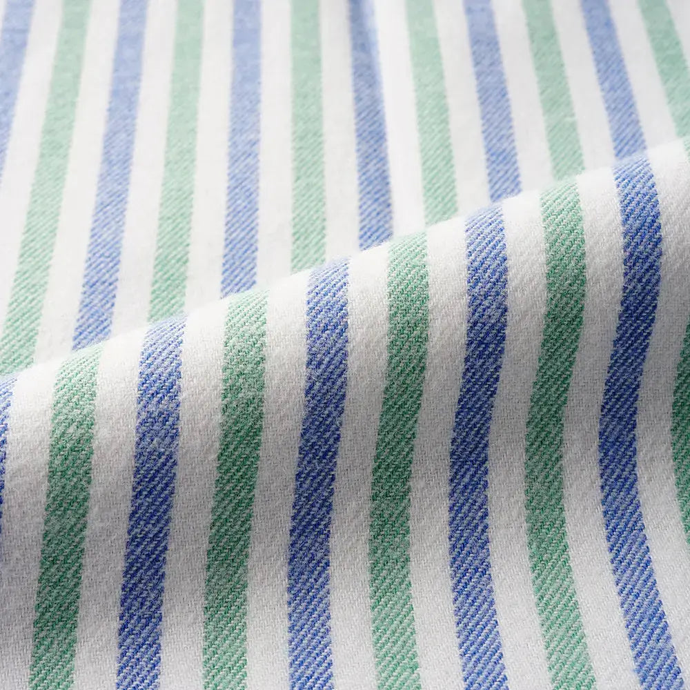 Aquascutum アクアスキュータム パジャマ 太番手ビエラストライプ - パジャマ RENOWNINX ONLINE SHOP