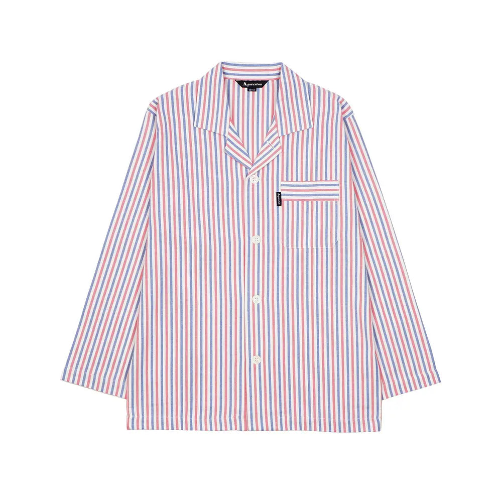 Aquascutum アクアスキュータム パジャマ 太番手ビエラストライプ - パジャマ RENOWNINX ONLINE SHOP