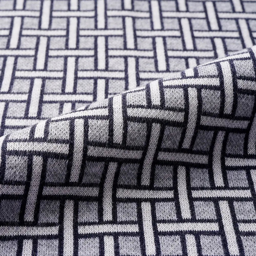 Aquascutum アクアスキュータム パジャマ Wジャガード ピーチヘンリー+ポンチ無地パンツ - パジャマ RENOWNINX ONLINE SHOP