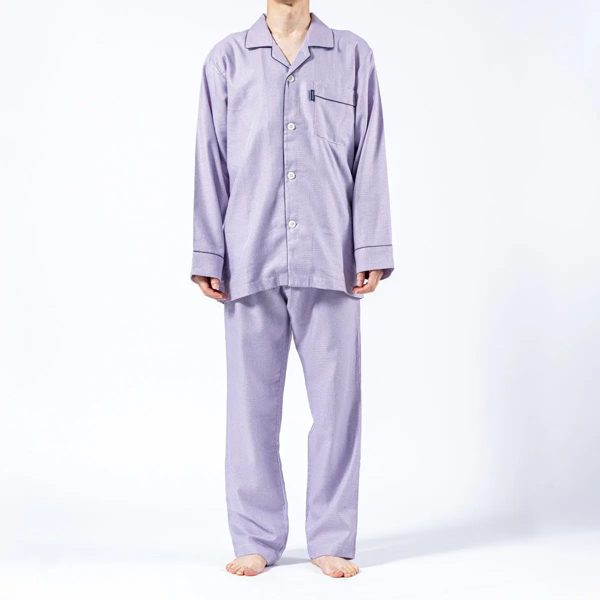 Aquascutum アクアスキュータム パジャマ ツイル無地調 - パジャマ RENOWNINX ONLINE SHOP