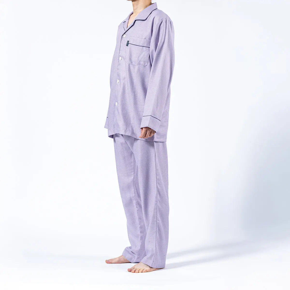 Aquascutum アクアスキュータム パジャマ ツイル無地調 - パジャマ RENOWNINX ONLINE SHOP