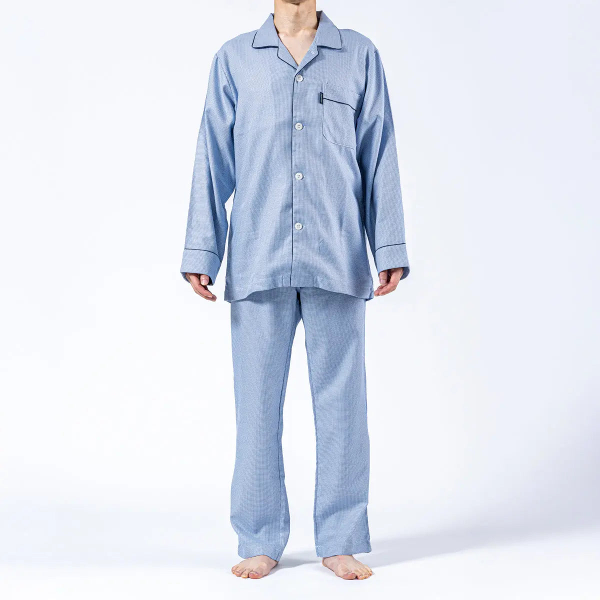 Aquascutum アクアスキュータム パジャマ ツイル無地調 - パジャマ RENOWNINX ONLINE SHOP