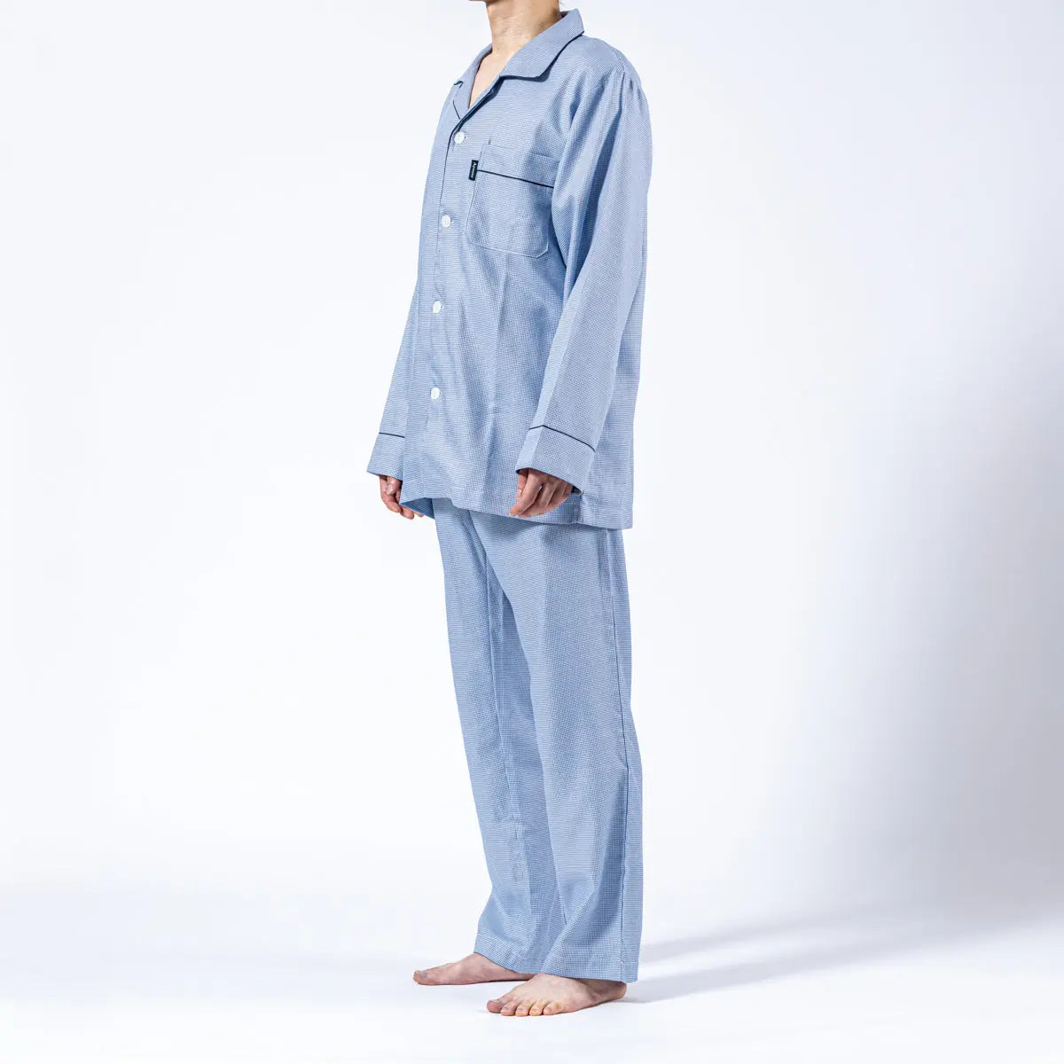 Aquascutum アクアスキュータム パジャマ ツイル無地調 - パジャマ RENOWNINX ONLINE SHOP