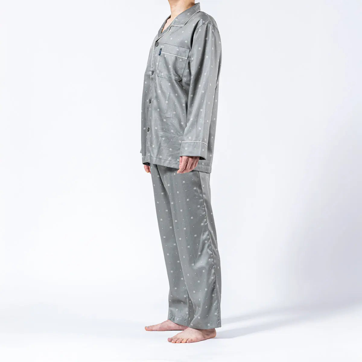 Aquascutum アクアスキュータム パジャマ 超長綿サテンPTドットAQ - パジャマ RENOWNINX ONLINE SHOP