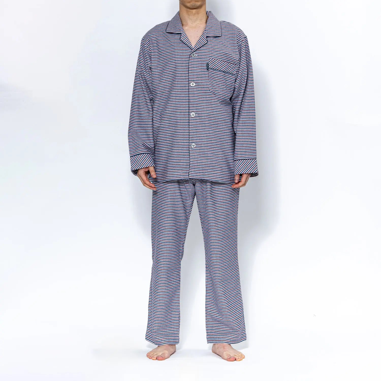 Aquascutum アクアスキュータムクラシックライン パジャマ ネルガンクラブチェック - パジャマ RENOWNINX ONLINE SHOP
