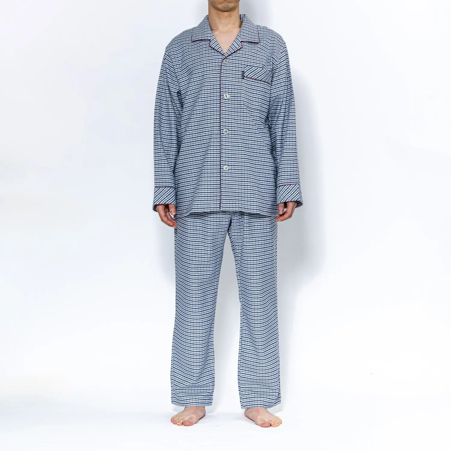 Aquascutum アクアスキュータムクラシックライン パジャマ ネルガンクラブチェック - パジャマ RENOWNINX ONLINE SHOP