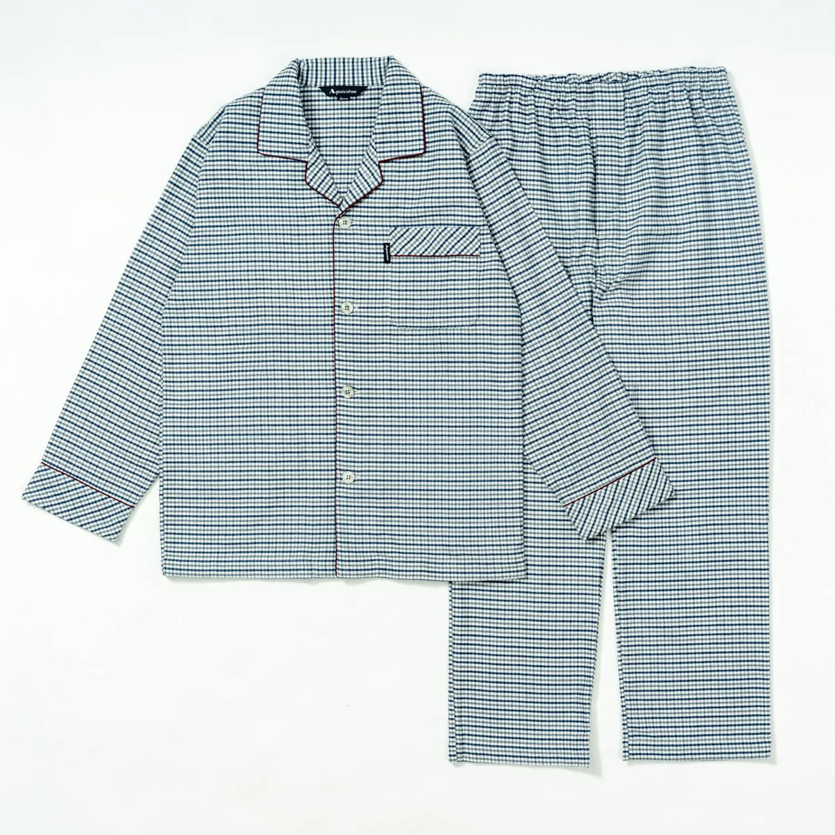 Aquascutum アクアスキュータムクラシックライン パジャマ ネルガンクラブチェック - パジャマ RENOWNINX ONLINE SHOP