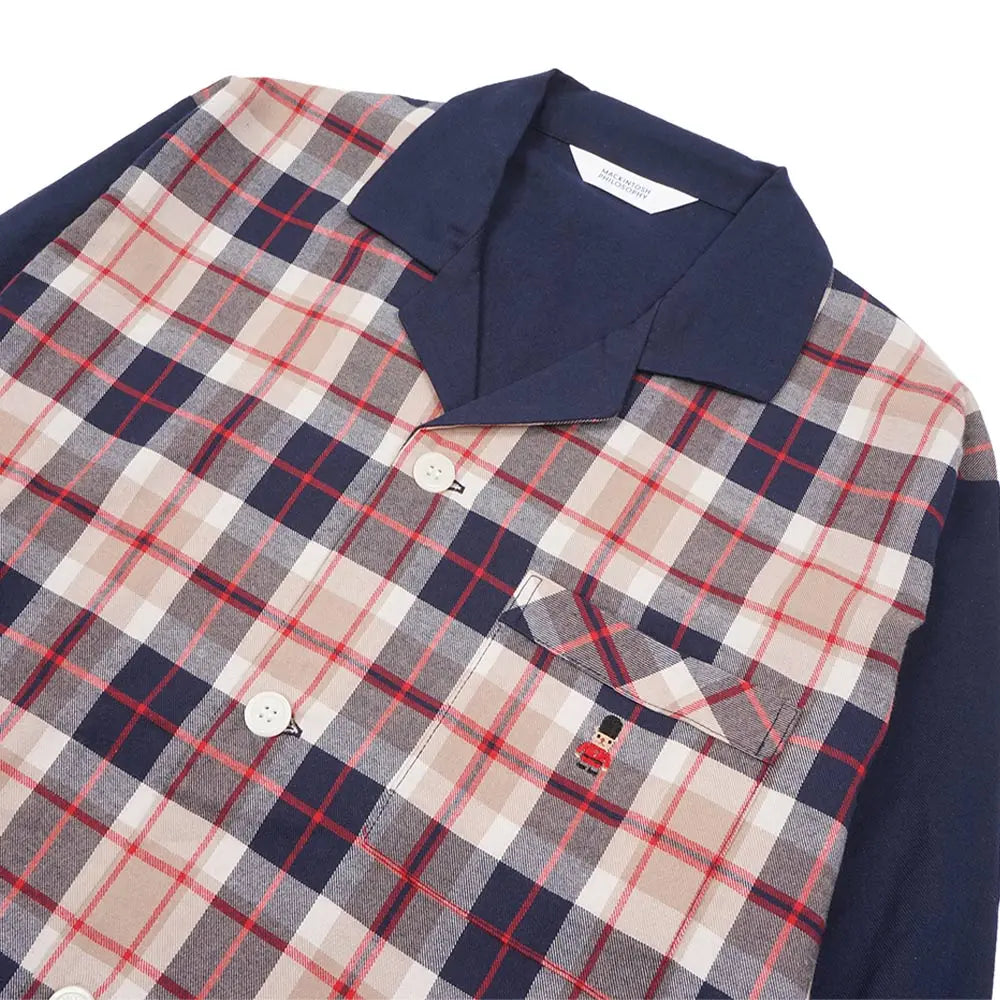 MACKINTOSH PHILOSOPHY マッキントッシュ フィロソフィー ビエラハウスチェック+無地 - パジャマ RENOWNINX ONLINE SHOP