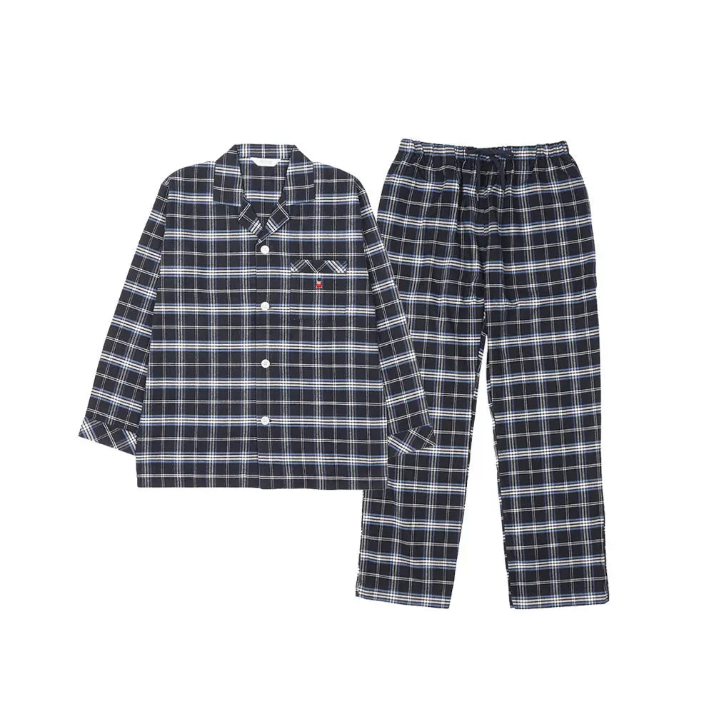MACKINTOSH PHILOSOPHY マッキントッシュ フィロソフィー パジャマ ネルチェック - パジャマ Blue / L RENOWNINX ONLINE SHOP