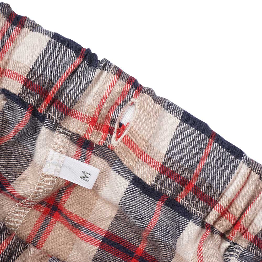 MACKINTOSH PHILOSOPHY マッキントッシュ フィロソフィー パジャマ ミニ裏毛無地クルー+ビエラチェックパンツ - パジャマ RENOWNINX ONLINE SHOP