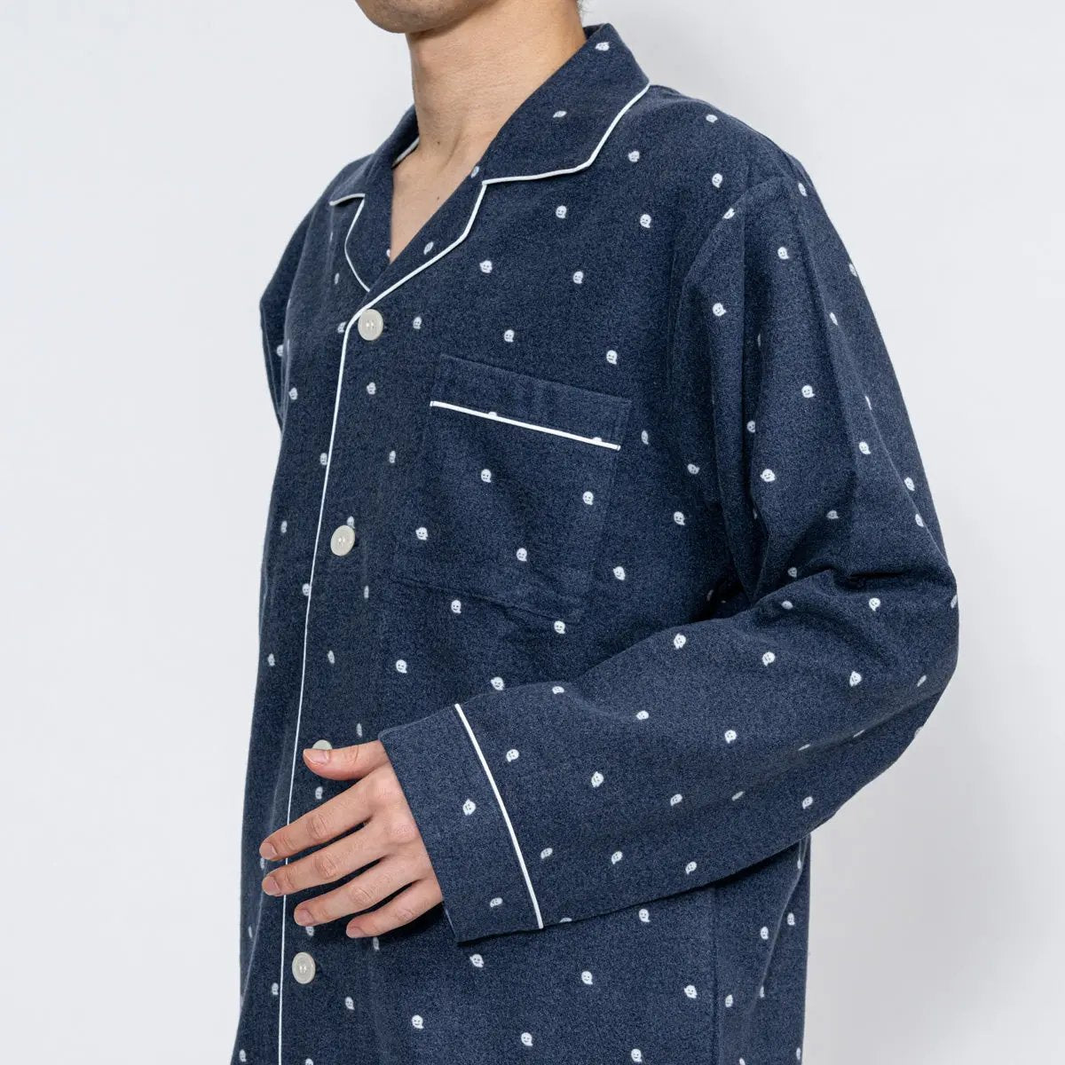 MACKINTOSH PHILOSOPHY マッキントッシュ フィロソフィー モダール綿ネルプリントゴースト - パジャマ RENOWNINX ONLINE SHOP