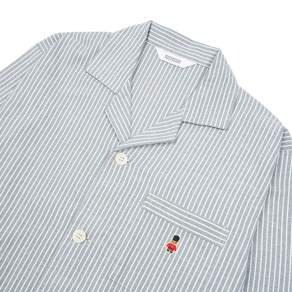 MACKINTOSH PHILOSOPHY マッキントッシュ フィロソフィー パジャマ 太番手ビエラストライプ - パジャマ RENOWNINX ONLINE SHOP