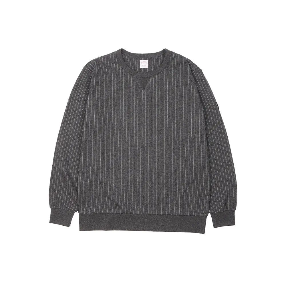 Brooks Brothers ブルックス ブラザーズ パジャマ Wジャカードピンストライプクルー - ルームウェア Charcoal Gray / L RENOWNINX ONLINE SHOP