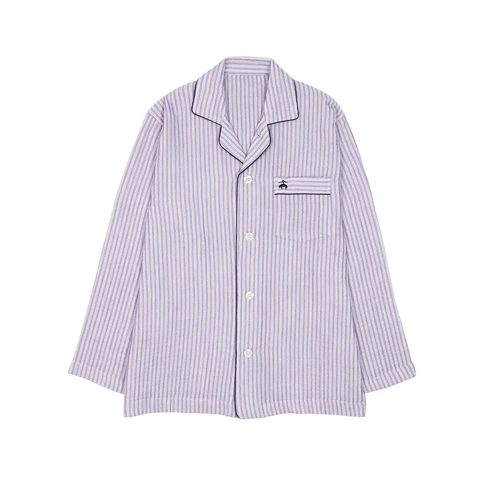 Brooks Brothers ブルックス ブラザーズ パジャマ 無撚糸トリプルガーゼストライプ - パジャマ  RENOWNINX ONLINE SHOP