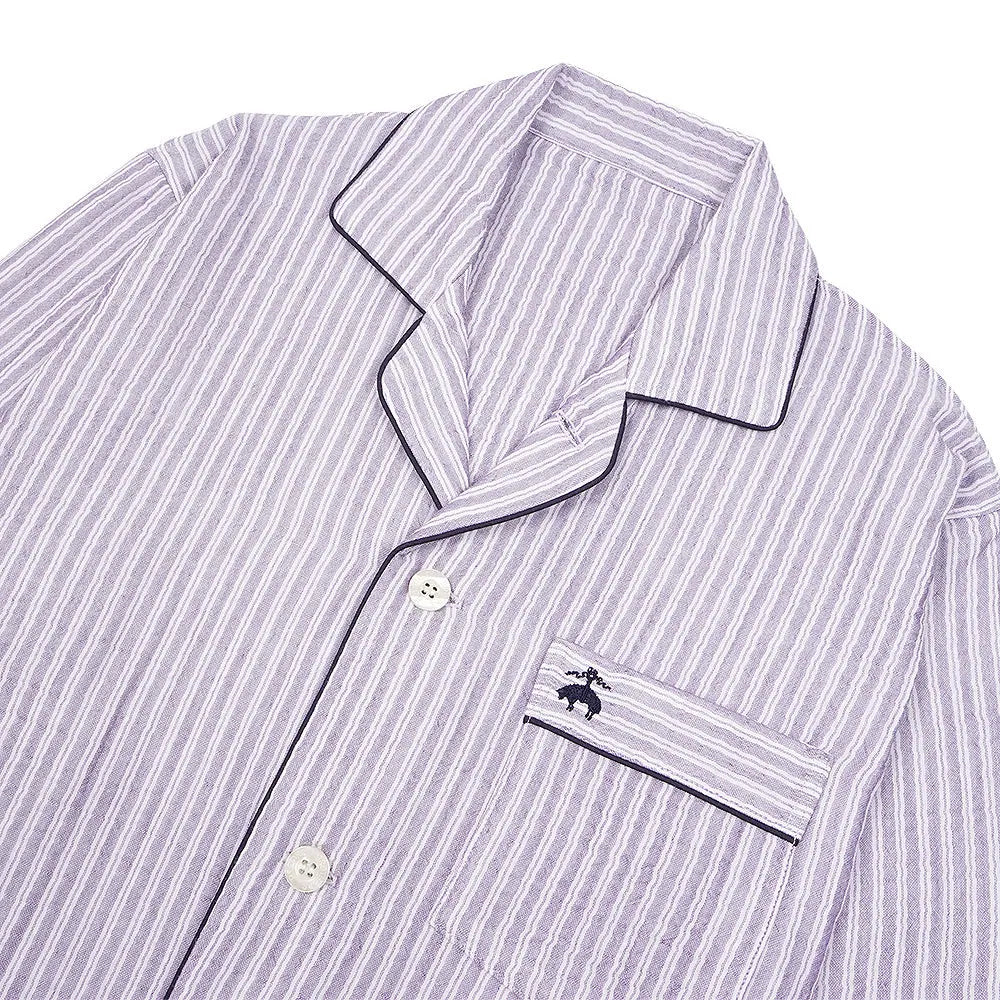 Brooks Brothers ブルックス ブラザーズ パジャマ 無撚糸トリプルガーゼストライプ - パジャマ  RENOWNINX ONLINE SHOP