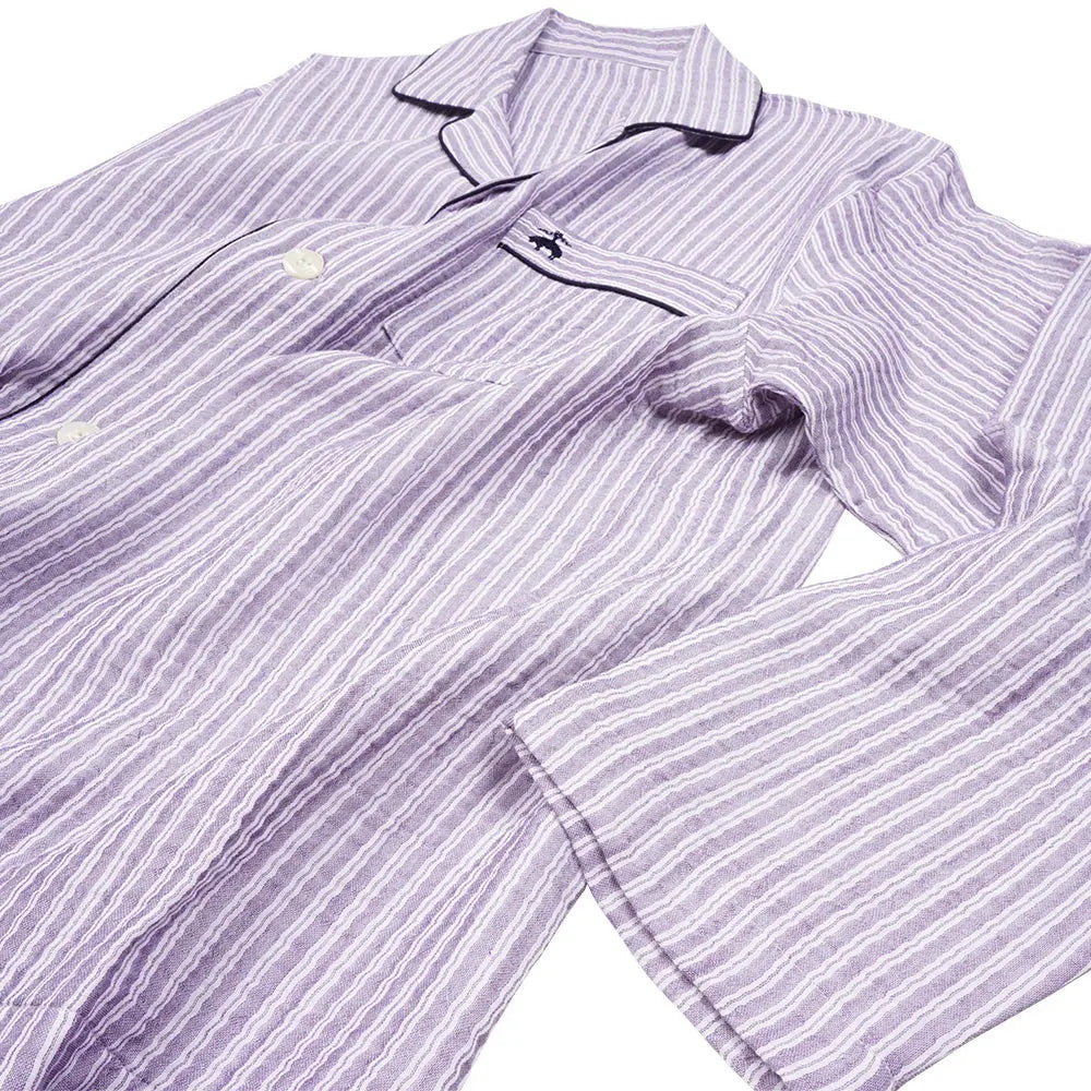 Brooks Brothers ブルックス ブラザーズ パジャマ 無撚糸トリプルガーゼストライプ - パジャマ  RENOWNINX ONLINE SHOP