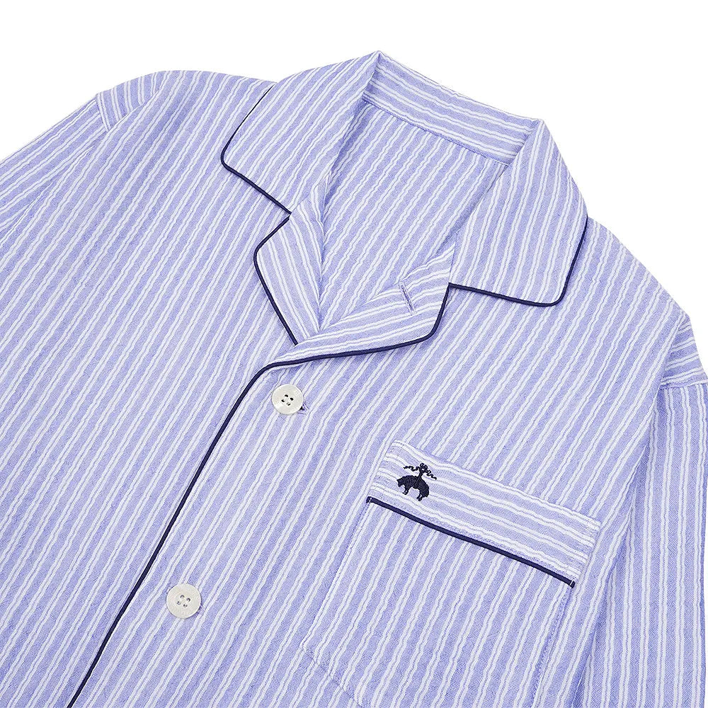 Brooks Brothers ブルックス ブラザーズ パジャマ 無撚糸トリプルガーゼストライプ - パジャマ  RENOWNINX ONLINE SHOP