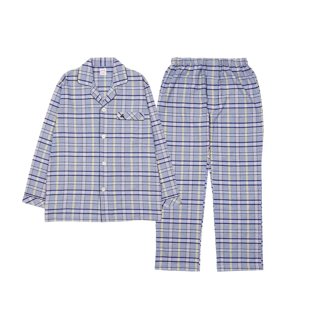 Brooks Brothers ブルックス ブラザーズ パジャマ ハイヒートネルBBチェック - パジャマ Blue / L RENOWNINX ONLINE SHOP