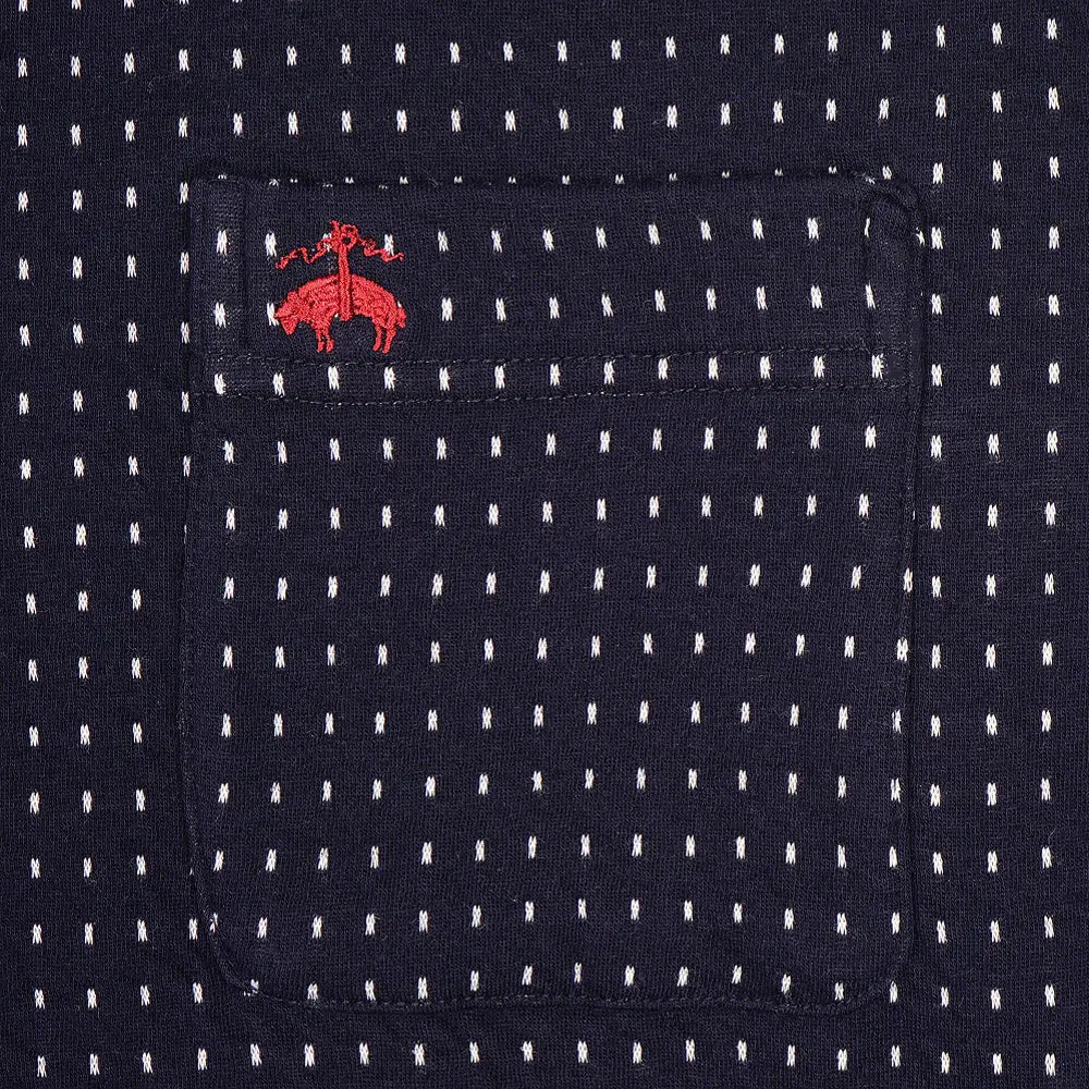 Brooks Brothers ブルックス ブラザーズ パジャマ 接結ドットジャカードクルー - パジャマ RENOWNINX ONLINE SHOP