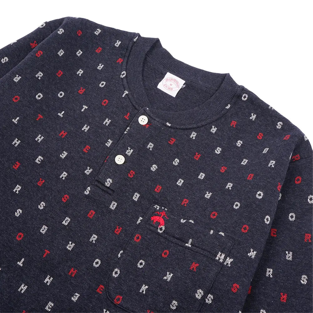 Brooks Brothers ブルックス ブラザーズ パジャマ キルトロゴジャガードヘンリー - パジャマ RENOWNINX ONLINE SHOP