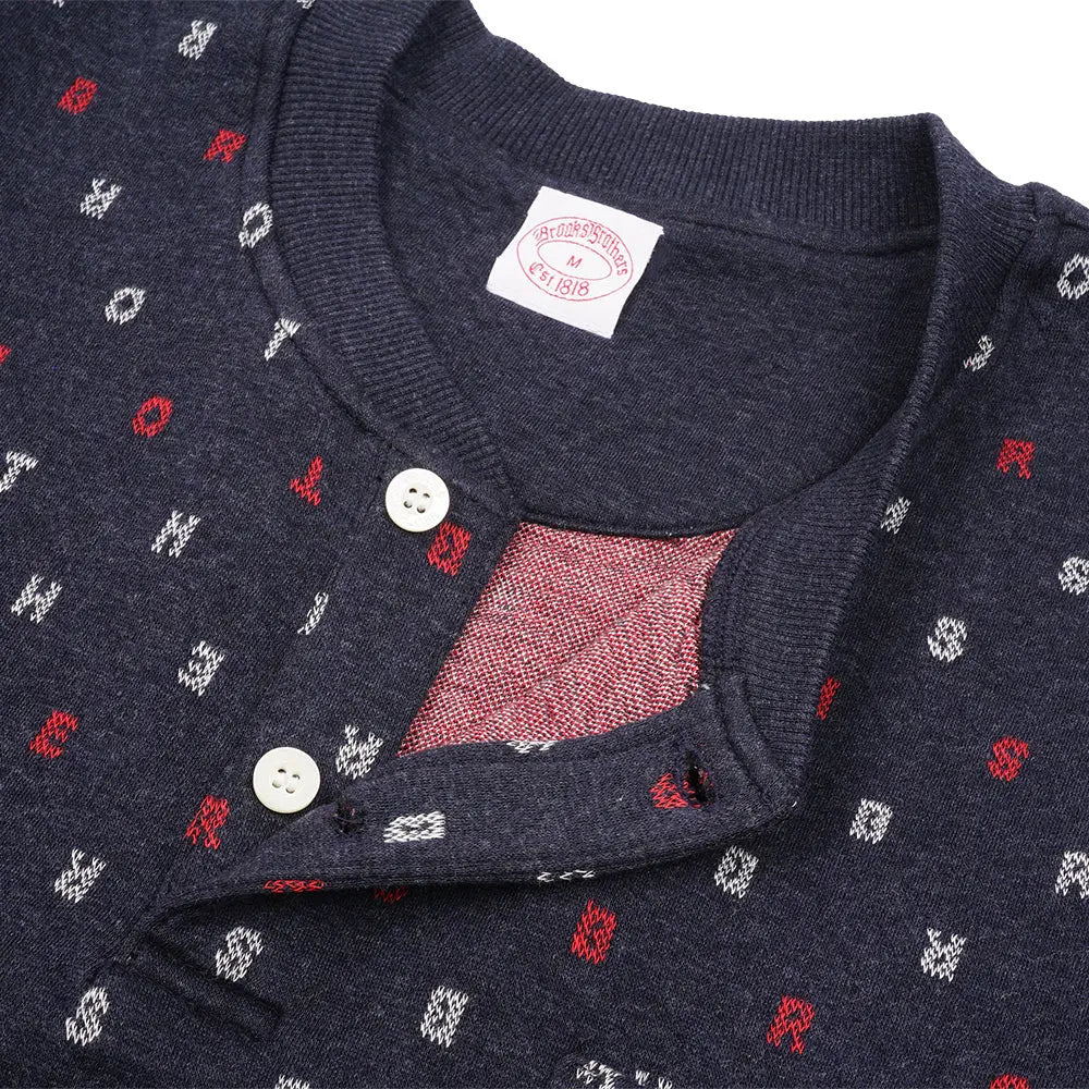 Brooks Brothers ブルックス ブラザーズ パジャマ キルトロゴジャガードヘンリー - パジャマ RENOWNINX ONLINE SHOP