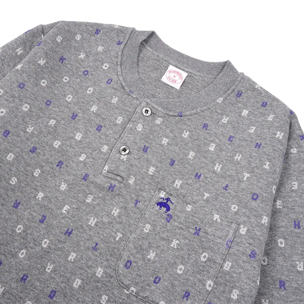 Brooks Brothers ブルックス ブラザーズ パジャマ キルトロゴジャガードヘンリー - パジャマ RENOWNINX ONLINE SHOP