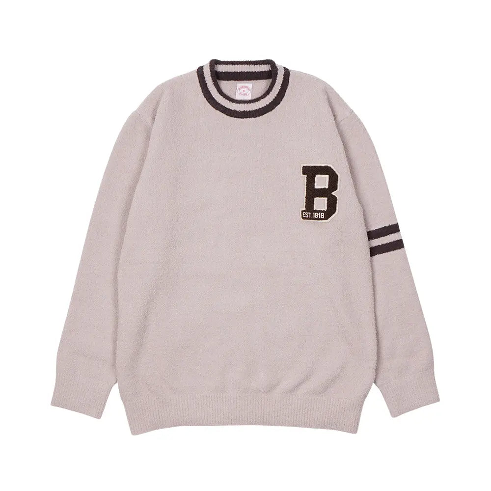 Brooks Brothers ブルックス ブラザーズ ルームウエア モールヤーン無地クルー - ルームウェア Beige / L RENOWNINX ONLINE SHOP